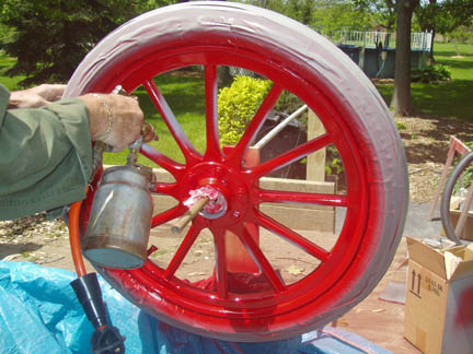 Red wheel